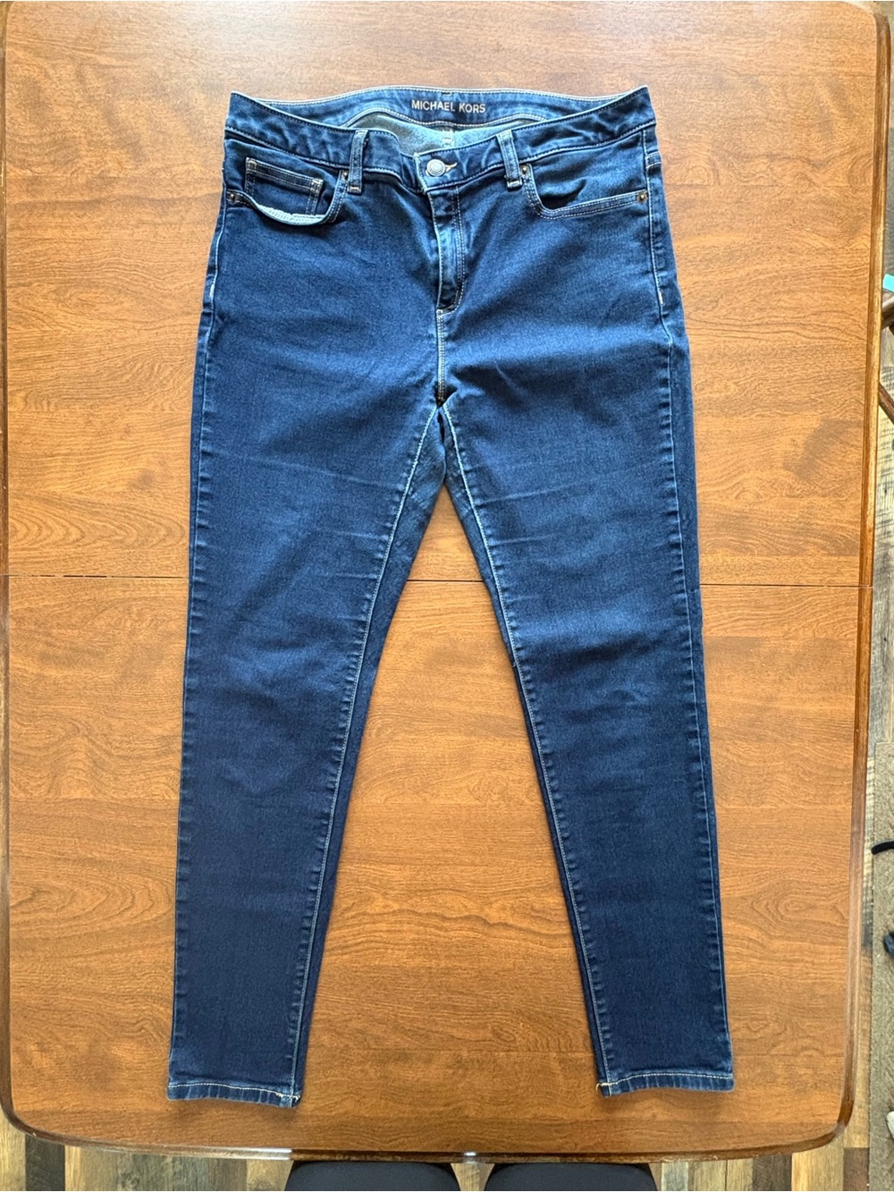 Michael Kors Navy Skinny Jeans - Stretch